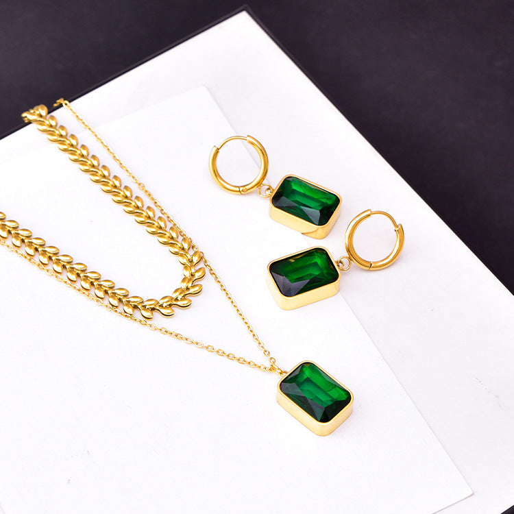 Emerald Necklace for women