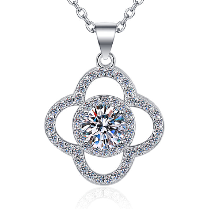 Moissanite Pendant Necklace